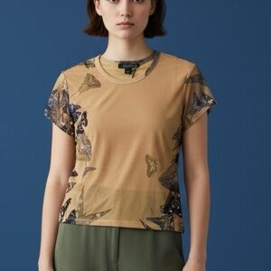 NWT All Saints Ellie Diana SS top size 8